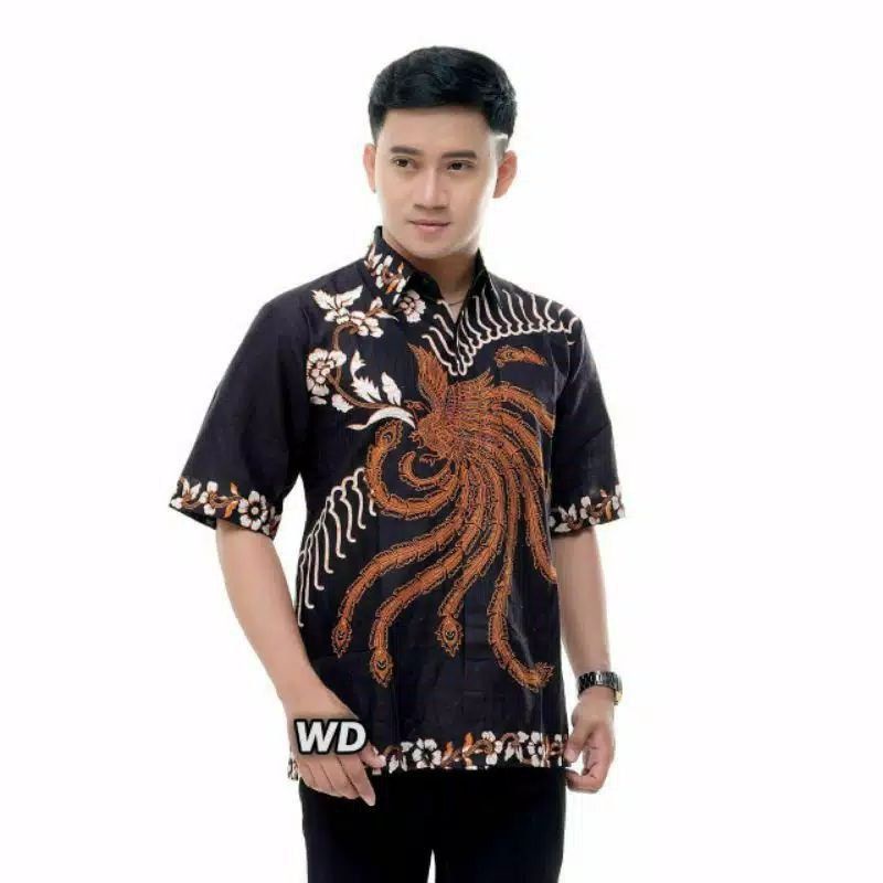 BATIK KEMEJA LENGAN PANJANG BIG SIZE JUMBO M,L,XL,XXL,3XL,4XL,5XL Dan Hem Lengan pendek jumbo