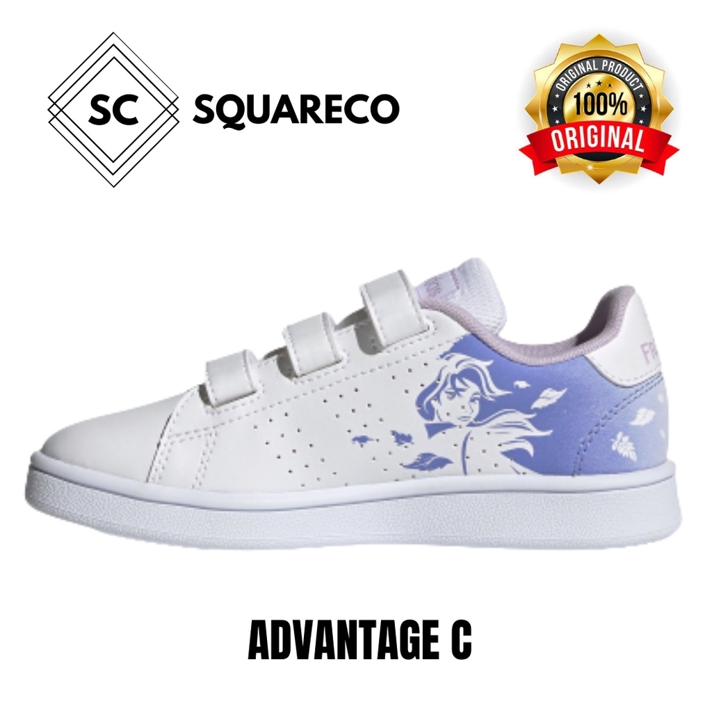 SEPATU TENNIS ANAK PEREMPUAN LAKI LAKI ADIDAS ORIGINAL ADVANTAGE C FZ3222 UNISEX KIDS