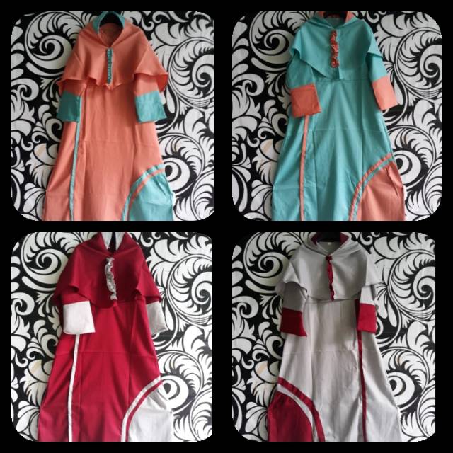 SALE GAMIS ANAK TANGGUNG/SETELAN BAJU GAMIS TANGGUNG/FASHION ANAK MUSLIMAH