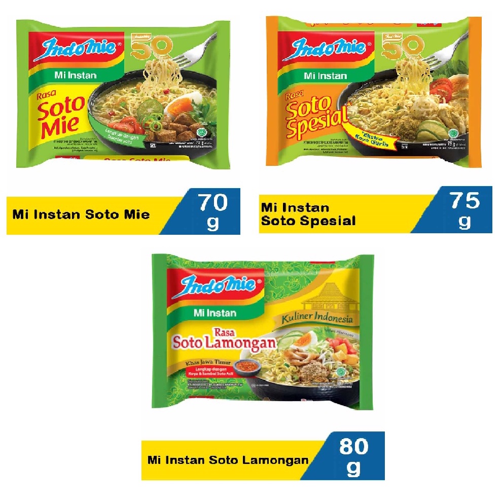 

Indomie Kuah Rasa Soto Mie / Soto Spesial / Soto Lamongan