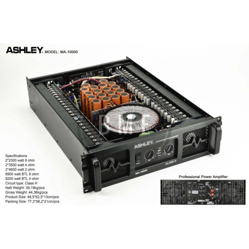 Power Ashley MA 10000 Original Amplifier MA10000 Class H