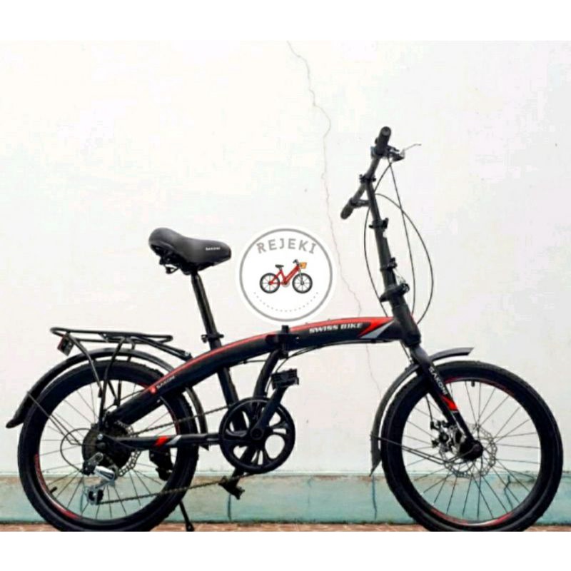 SEPEDA LIPAT 16 SAKONI SWISS BIKE CAKRAM