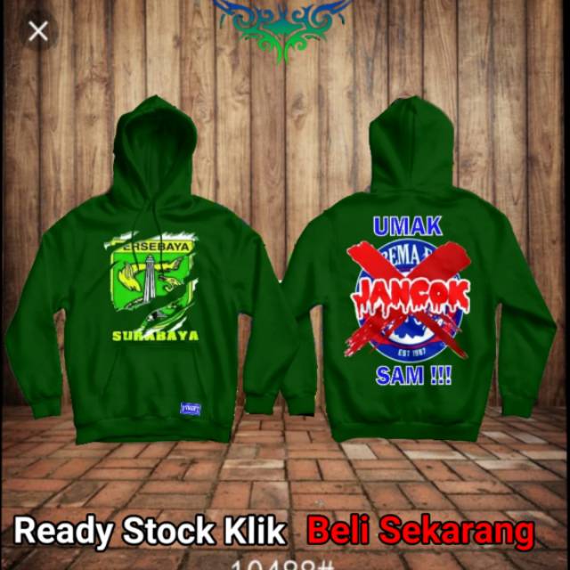Sweater Persebaya Bonek Wani Arema jancok