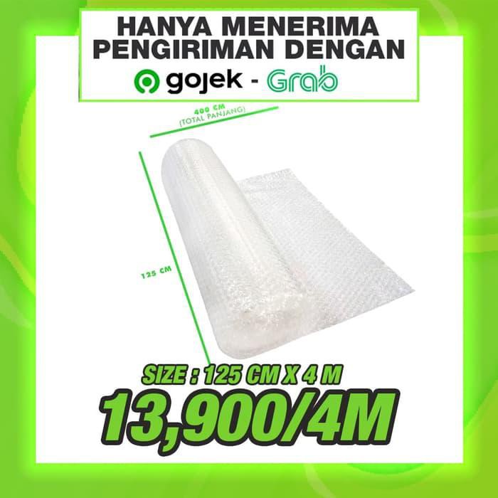 

PROMO - BUBBLE WRAP 4 METER (4 X 1,25) HITAM PUTIH BUBLE WRAP MURAH MULIAPACK - MP HITAM