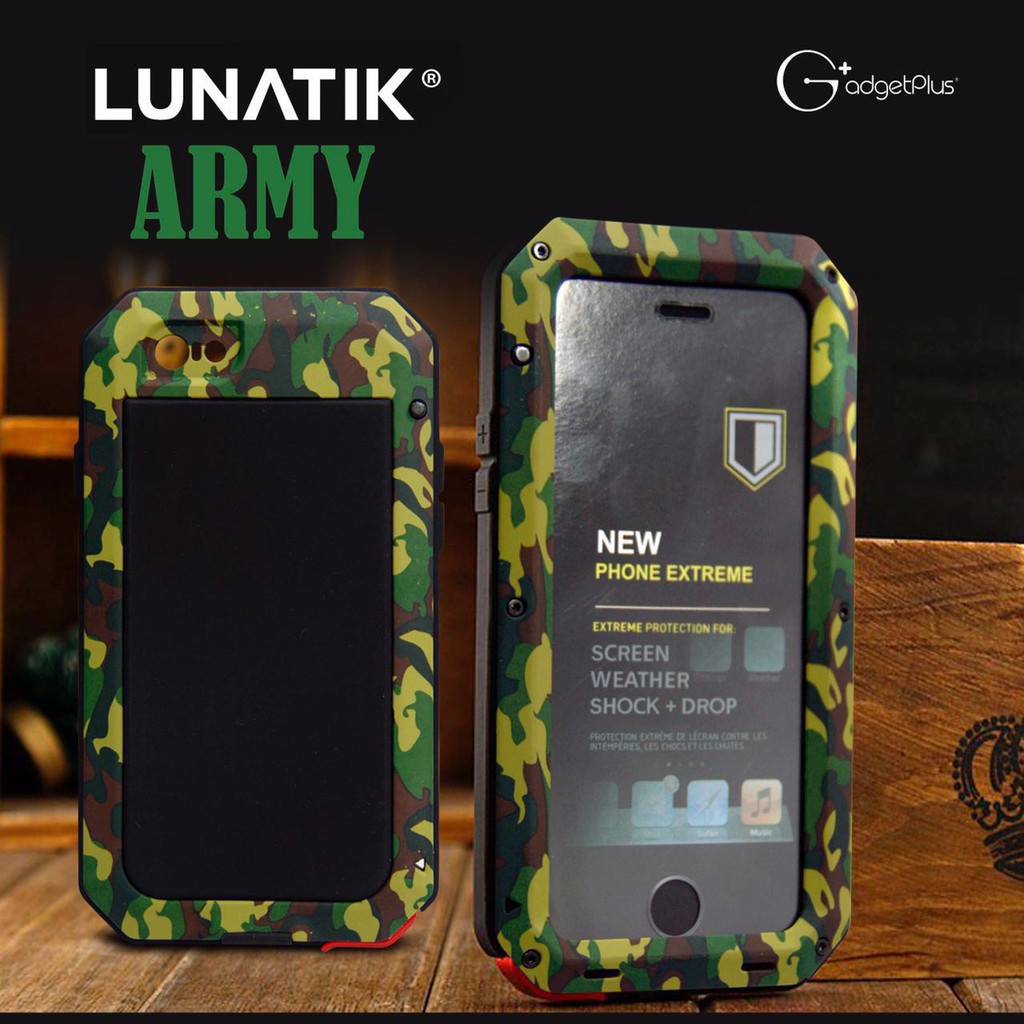 CASE IPHONE 6 | LUNATIK TAKTIK ARMY HARDCASE CASING COVER HP