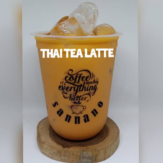 

Thai Tea Latte iced (Teh Susu Dingin/Fresh Drink)