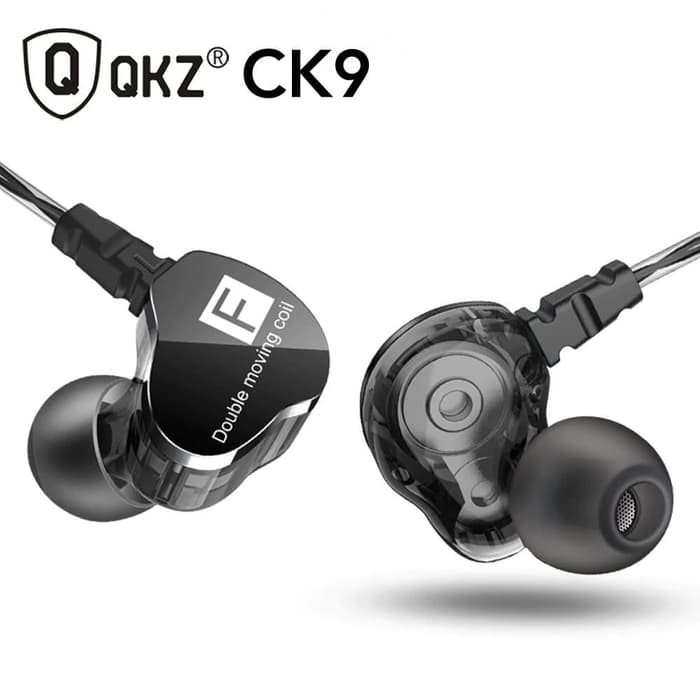 QKZ CK9 Dual Speaker In Ear Earphone Headset with MIC