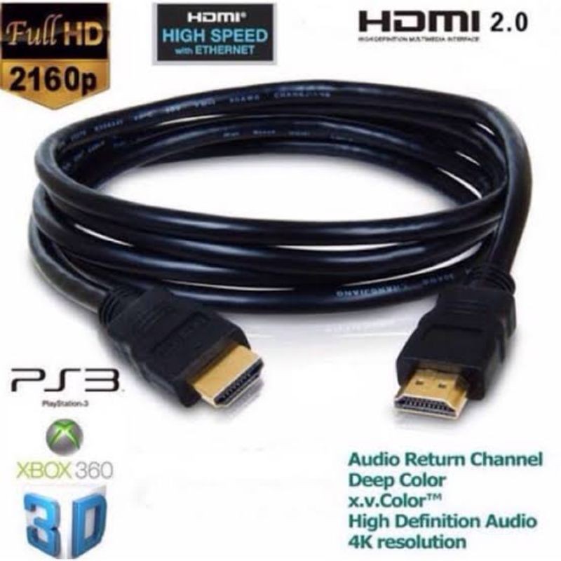 Kabel HDMI PlayStation3 Ke TV led