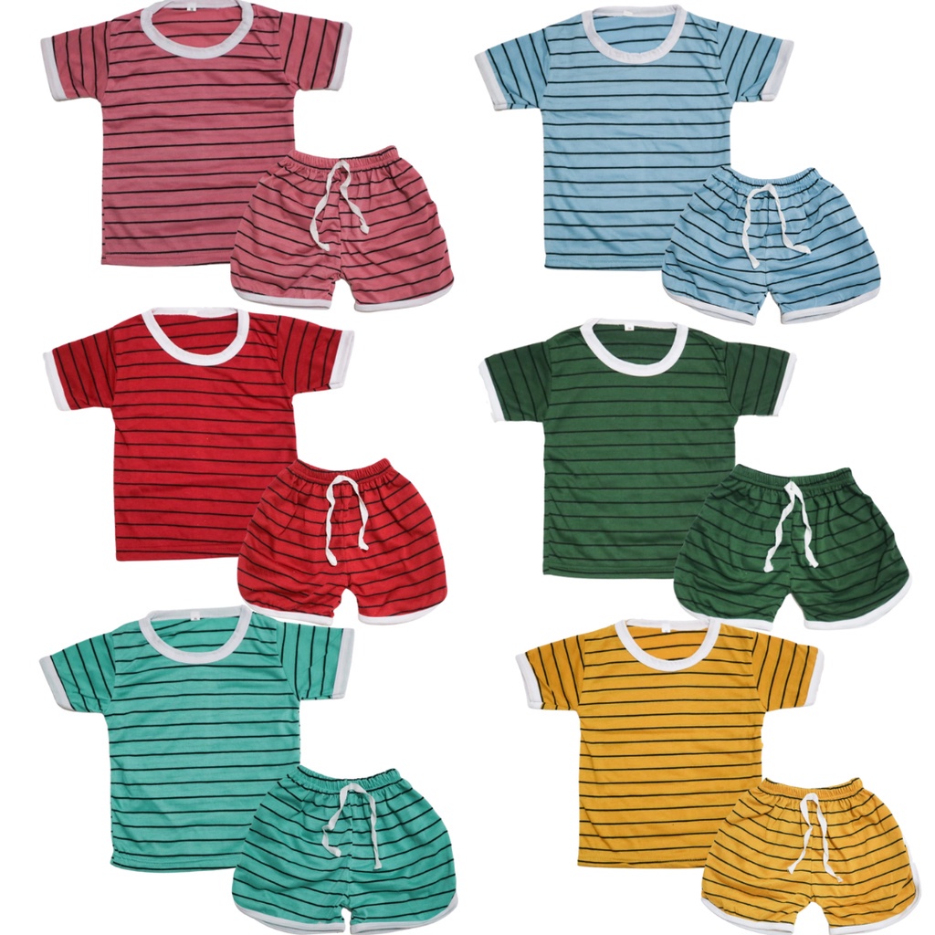 Setelan Chupa Anak / Setelan chupa Salur / Setelan Chupa Chups bayi /Setelan anak unisex