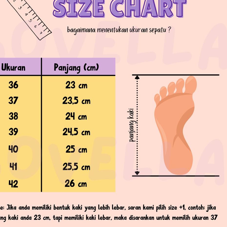 Tidak Diragukan.. SOVELLA Amyra Sepatu Wedges Sandal Wanita Sendal Hak