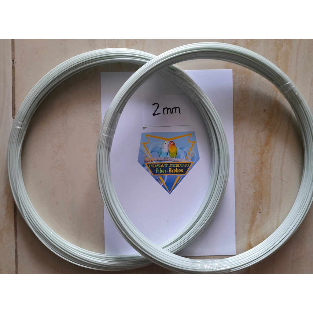 ruji fiber putih 2mm perkilo 150meter