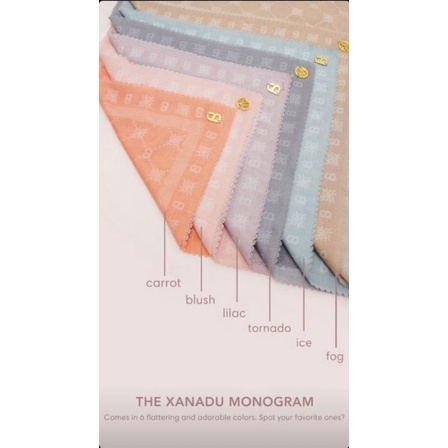 READY Xanadu Monogram Scarf Series - Buttonscarves x Ria Miranda - Limited Edition