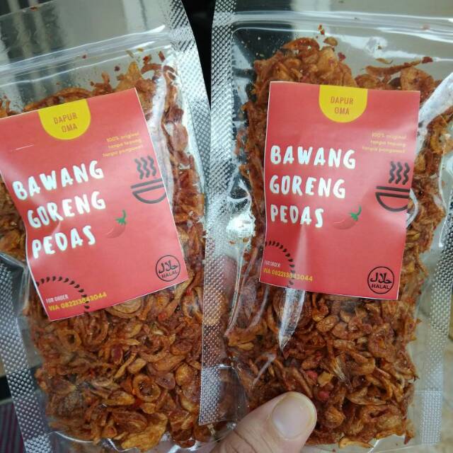 

Bawang goreng pedas 'dapur oma'