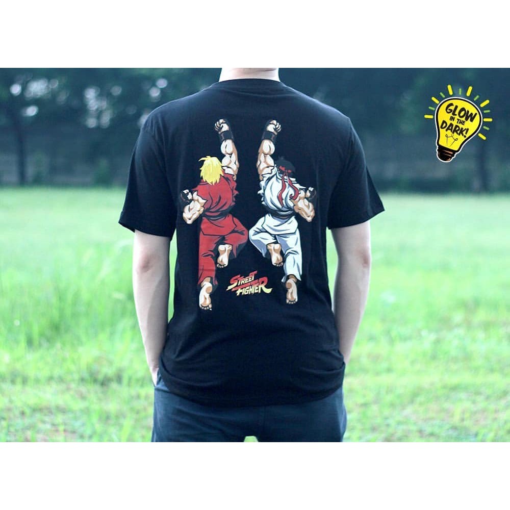 Kaos / T Shirt Street Fighter Shoryuken