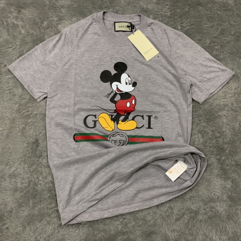 Kaos Tshirt Gucci Mickey Fulltag &amp; Lebel