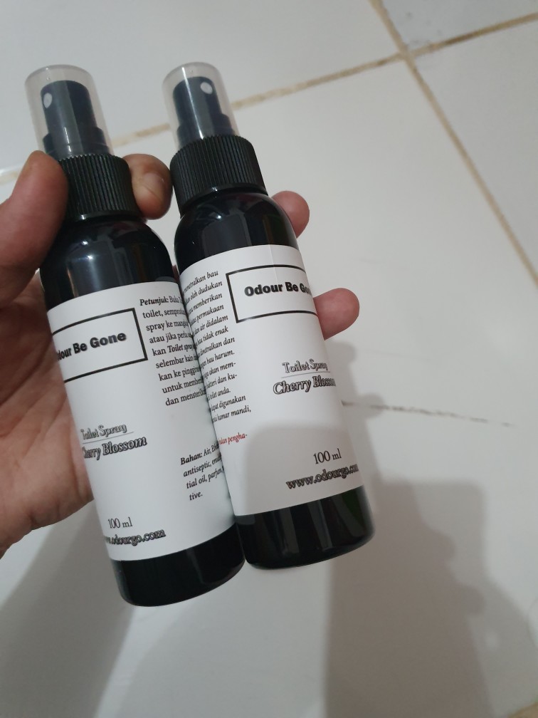 Ready Stock Pengharum Toilet / Pewangi Wc / Pengharum Wc Cherry Blossom 100ml