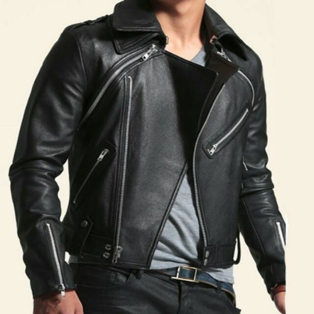 VTX 361 jaket si kulit pria