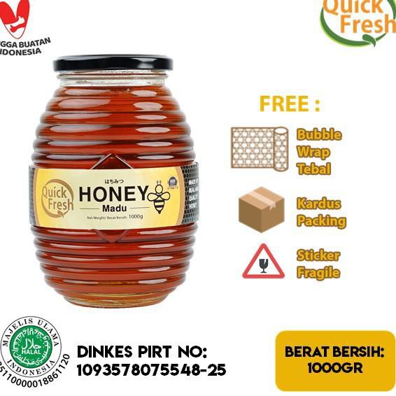 

Produk ☢ Quick Fresh Honey / Madu Asli 1 kg (Jar) (Ready Stock) UT