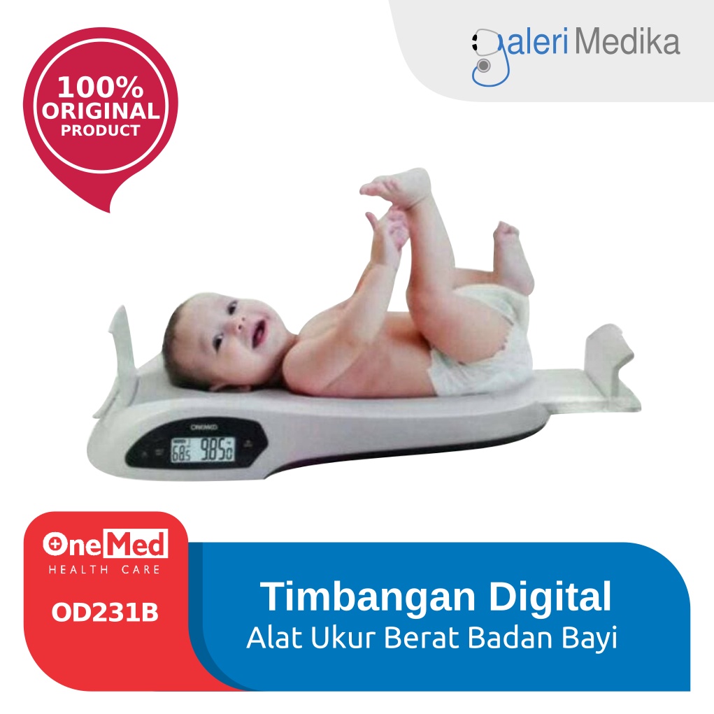 Onemed 721 Timbangan Digital Bayi Dengan Koneksi Bluetooth