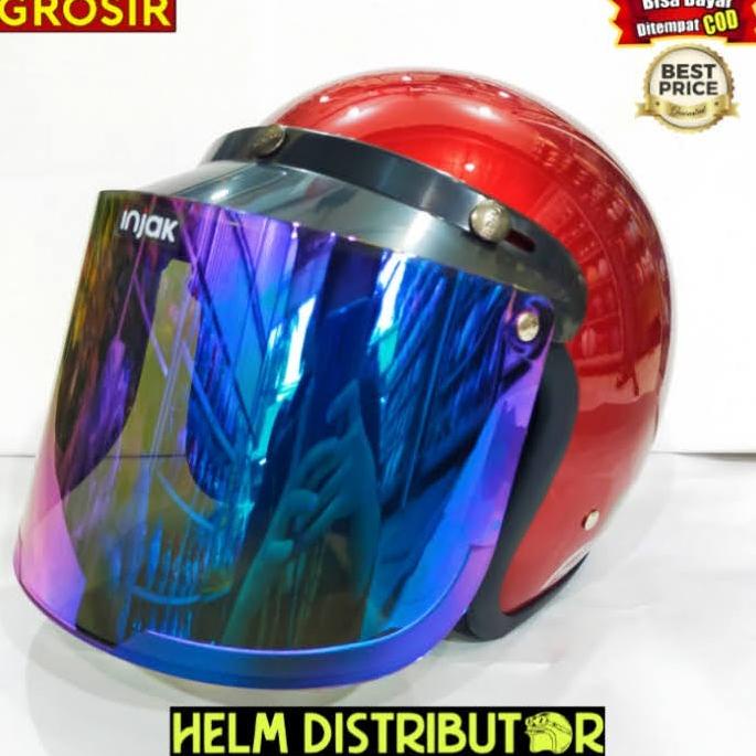 Harga Helm Bogo Kaca Datar Pelangi Wanita Terbaru Juni 2021 Biggo Indonesia