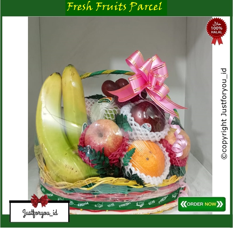 

Parsel Buah Segar Fresh Fruits Basket