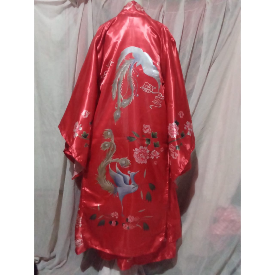 Chinese Accient Red Hanfu Phoenix Hanfu Merah Phoenix Baju Tradisional China Kostum Cosplay Costume