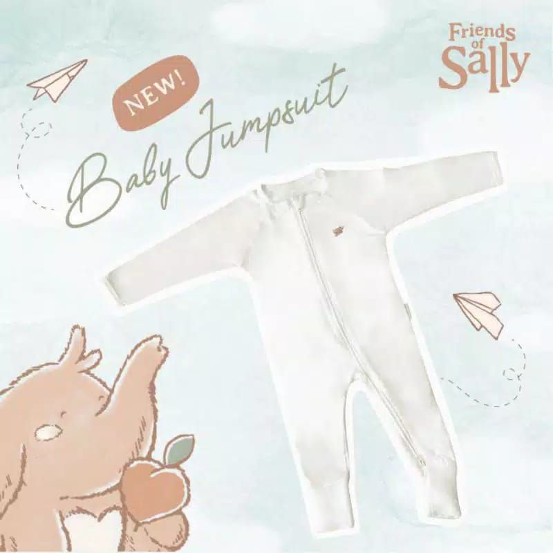 Jumpsuit Friends Of Sally baju tidur anak soft lembut baju tidur bayi natural bamboo