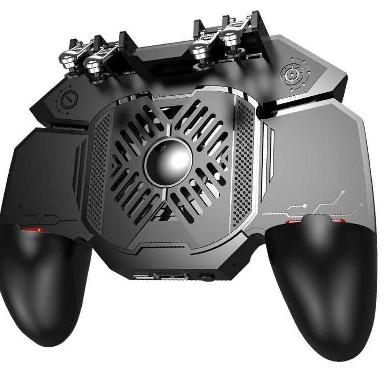 Memo AK88 Gamepad Controller 6 Finger Six Finger L1 R1 L2 R2 PENDINGIN HP 1200MAhPUBG FF M B6N1