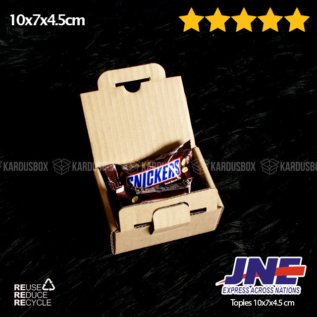 

10pcs Kardus Box Diecut [10x7x4.5cm]