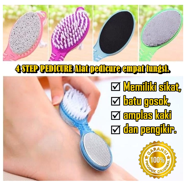 SIKAT KAKI 4 IN 1 PEDICURE BATU APUNG UNTUK KAKI PECAH2 KAPALAN GARANSI ORIGINAL100%