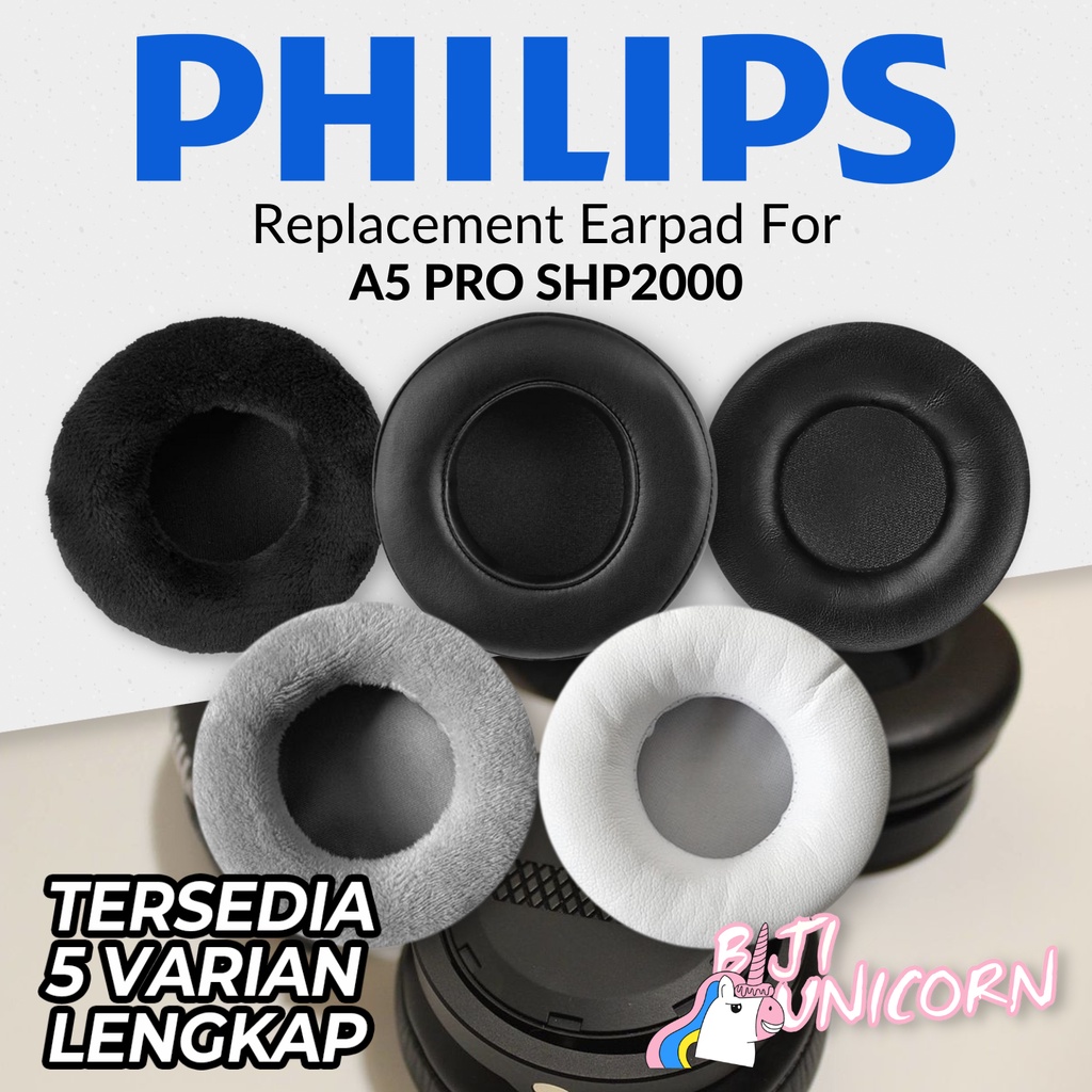 Earcup Earpad Ear Cushion Philips SHP 2000 Busa Foam Bantalan