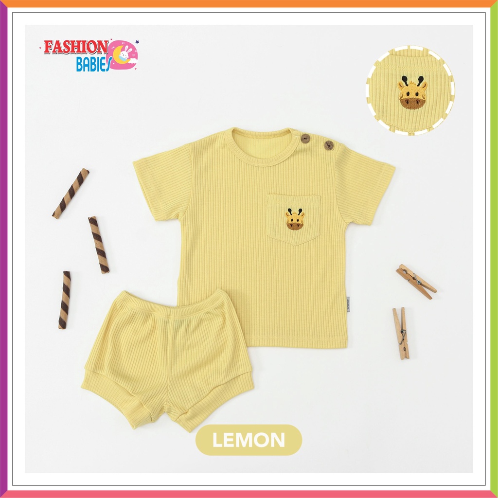 MOOI NIKI RIB SET | SETELAN ANAK UNISEX ❤ Fashionbabies ❤