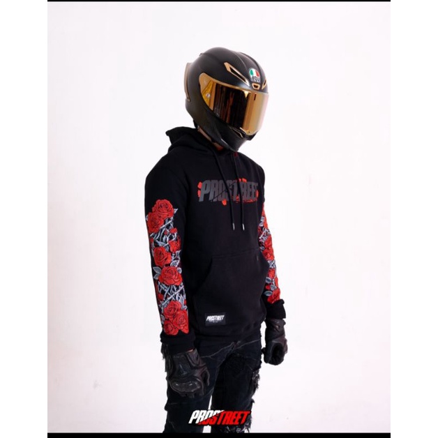 Hodie Prostreet Blood Flower V2 limited edition Original Size M