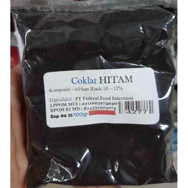

Coklat Hitam Bubuk / Dark Chocolate Powder 100gr