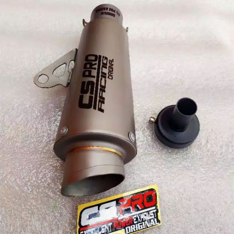 [ ORIGINAL ] SILINCER KNALPOT CS PRO RACING ORIGINAL KNALPOT CS PRO RACING ORIGINAL NOT PROLINER TR1