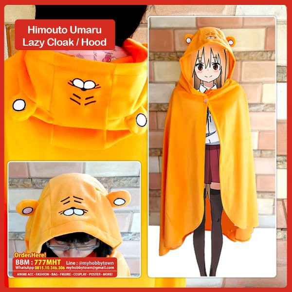 Jubah Cosplay Himouto Umaru Doma - Tudung Umaru chan