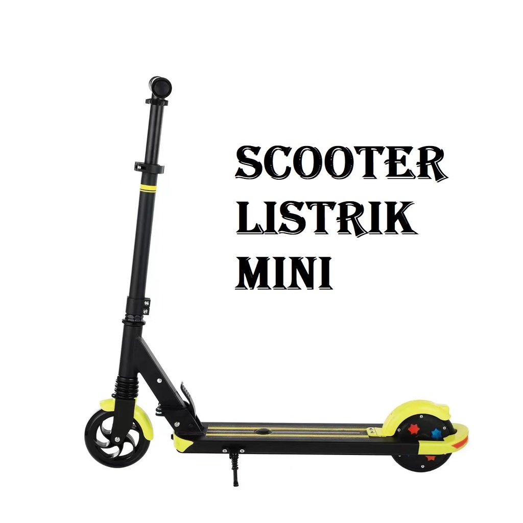 Urban Scooter Anak Anak Manual dan Listrik Skuter Lipat Manual Otoped