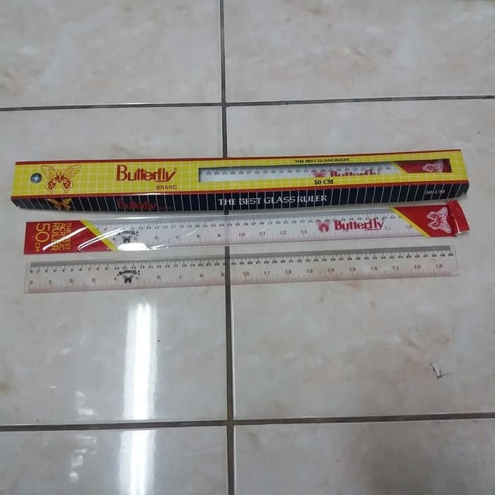 

Update Penggaris Plastik 50 Cm Butterfly / Penggaris 50 Cm Butterfly Hemat