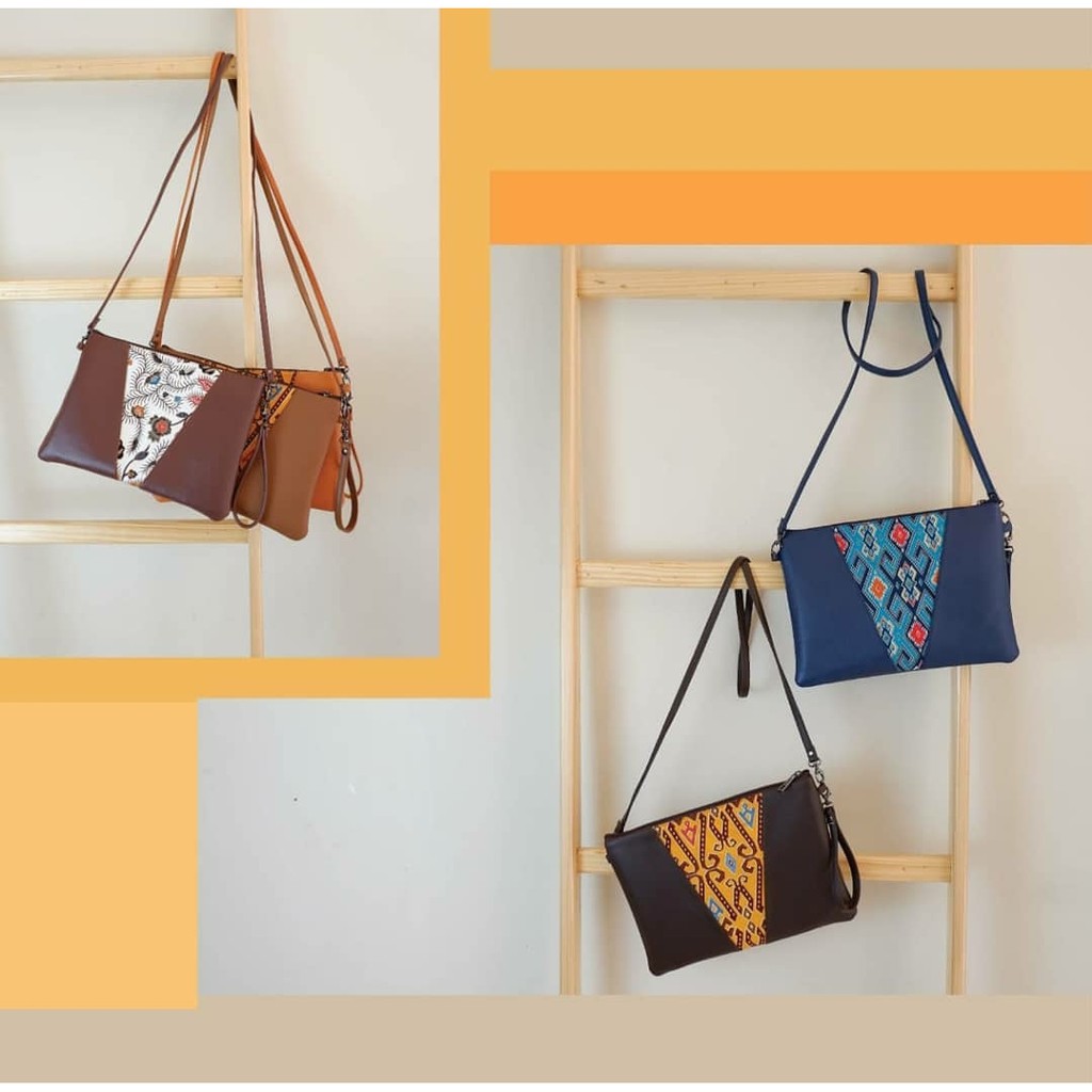 

Bukuku Pouch Batik Montana 2 Tali Aneka Motif