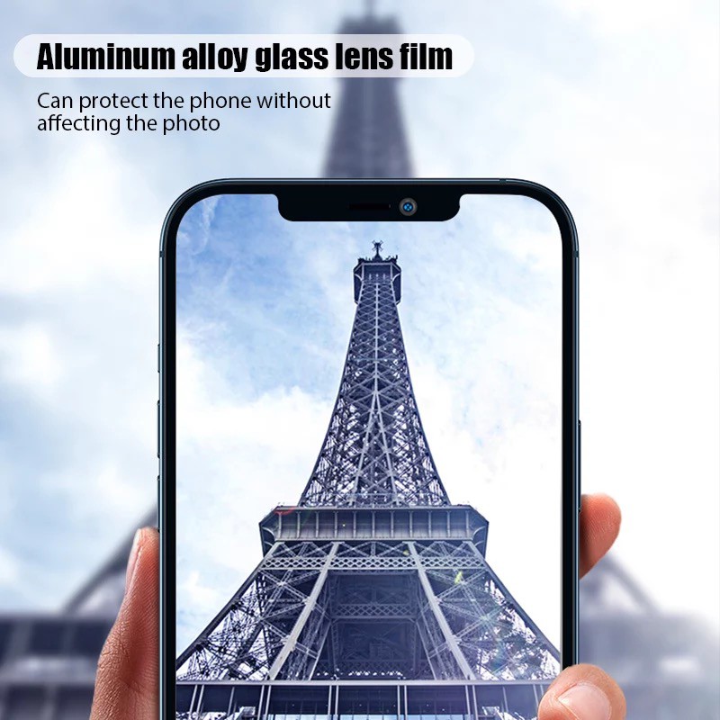 Ring Lensa Camera Protector iPhone Kamera Pelindung Tempered Glass