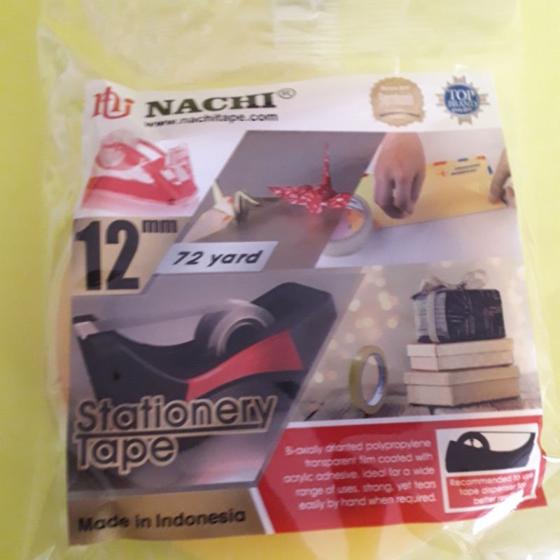 

Nachi tape isolasi bening