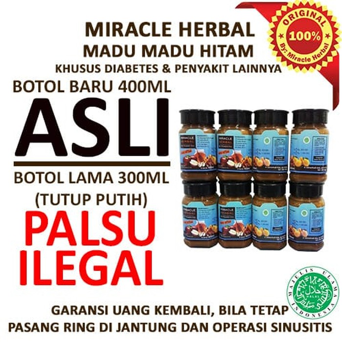 

Miracle Herbal Madu Hitam 8pcs - MMD1242