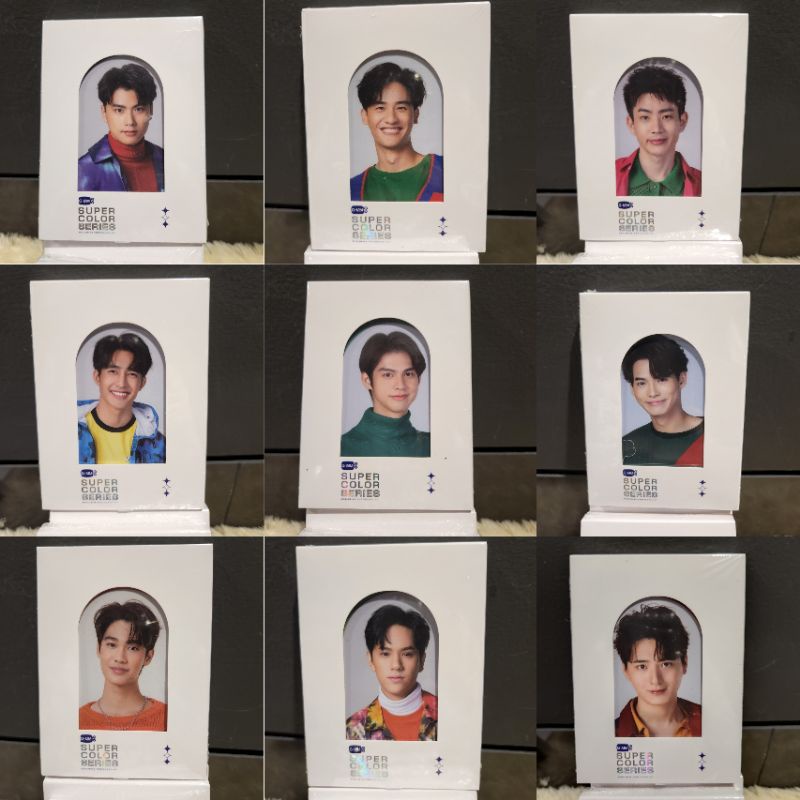 [READY STOCK] GMMTV SUPER COLOR PHOTO CARD LIMITED (BRIGHT WIN EARTH MIX OFF GUN DEW NANI POND PHUWI