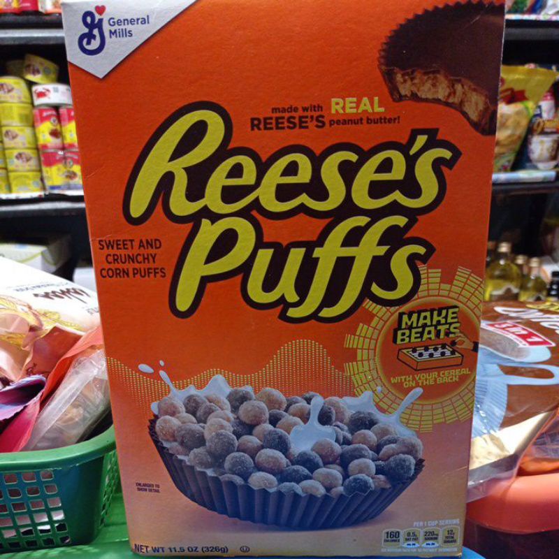 

Reeses Puffs Cereal Box 326g