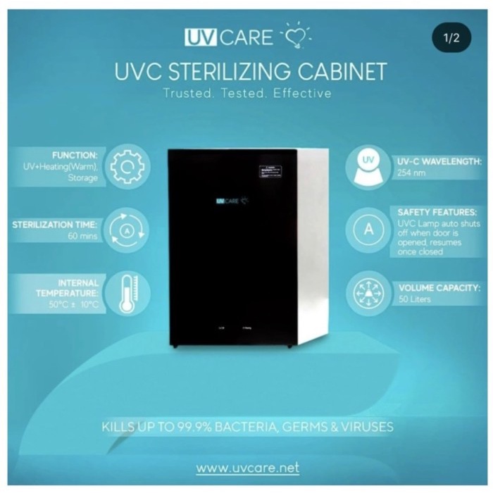 Uv Care - Uvc Sterilizing Cabinet