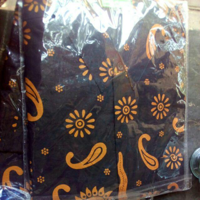 Keris Emas Kemeja Batik Pria Full Furing Katun Primisima Batik Solo Batik Pria Eksklusif Modern