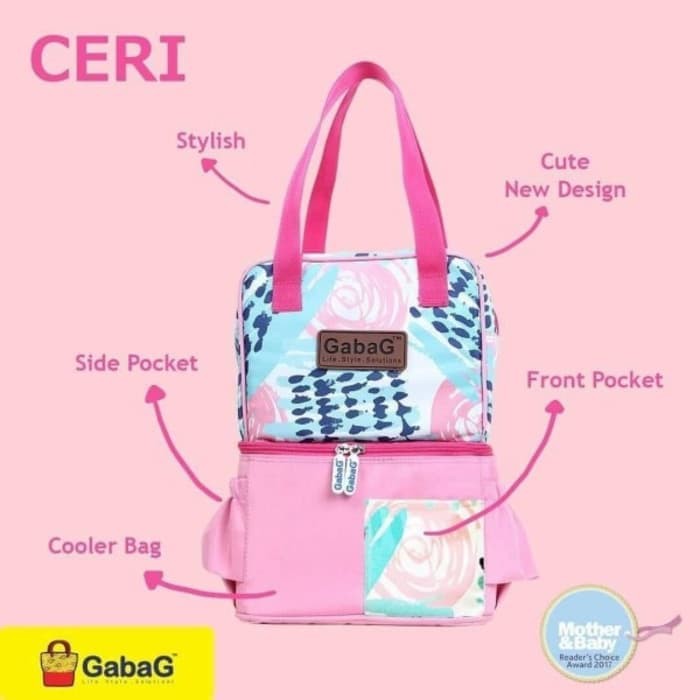 GABAG Cooler Bag Pop Series CERI Tas ASI Coolerbag Insulator