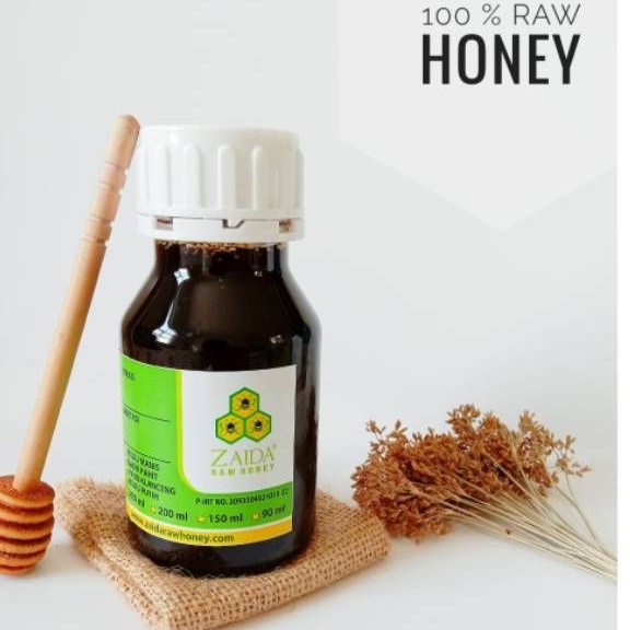 Madu Hutan Zaida 300 ml (Raw Honey)