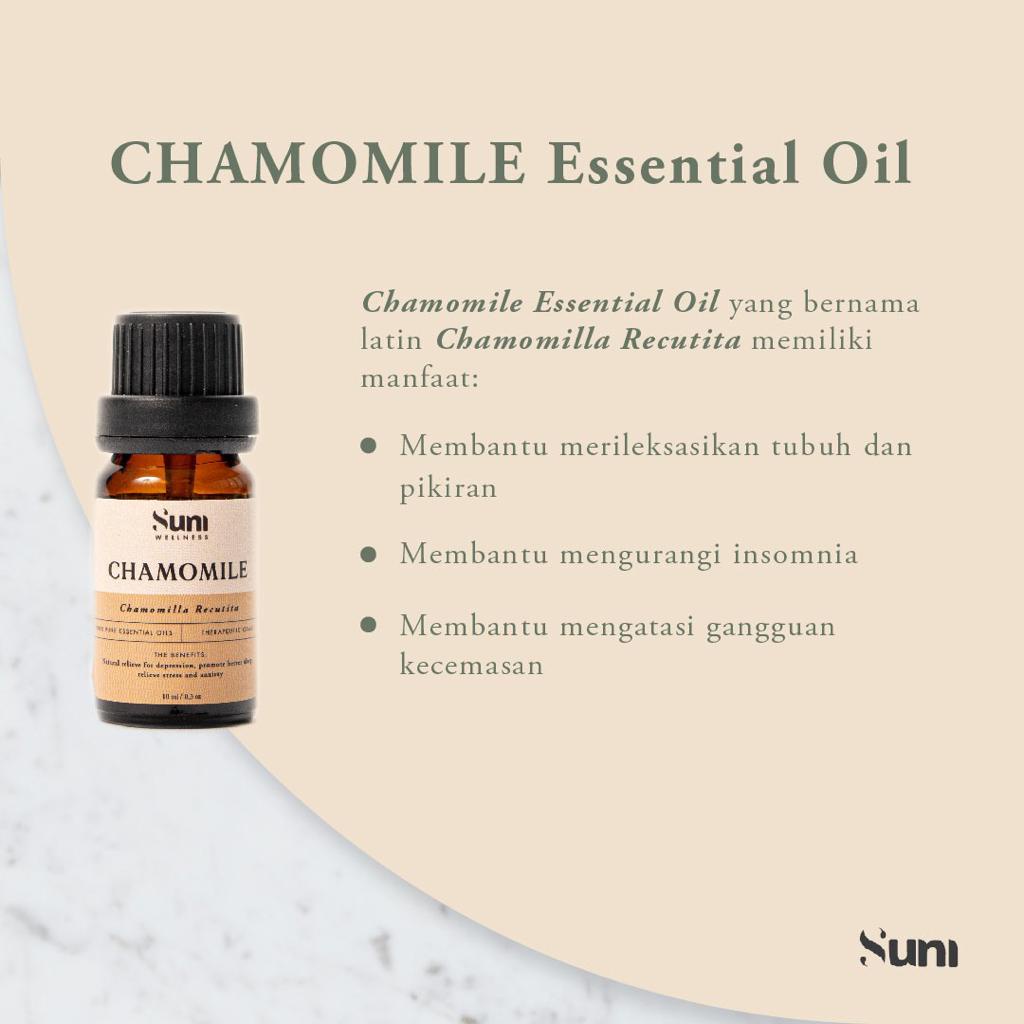 Suni Wellness Essential Oil Chamomile 10ml - Chamomile Essential Oil