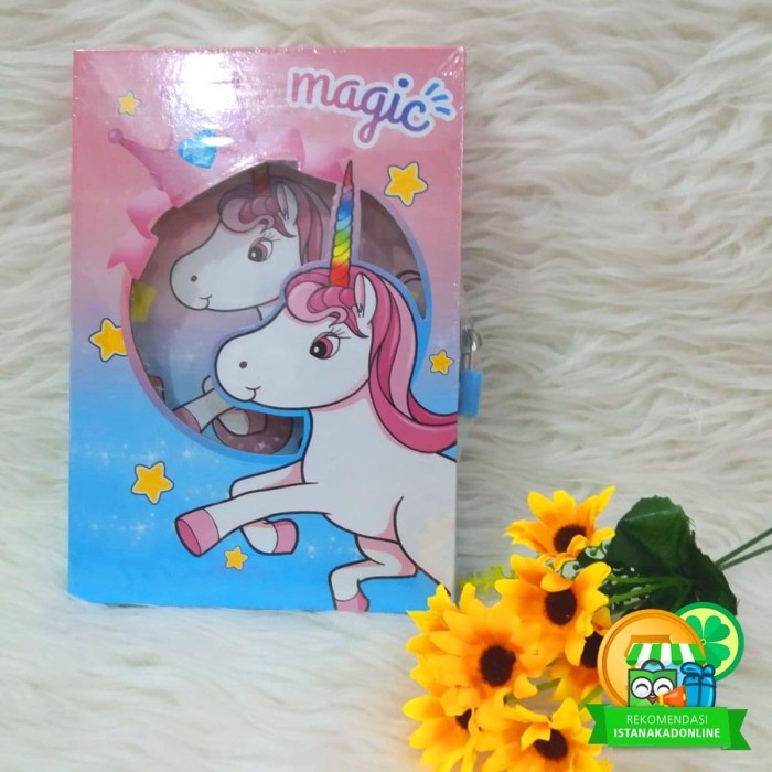 

[RESTOCK] Buku Diary Kunci Unicorn L PS000041